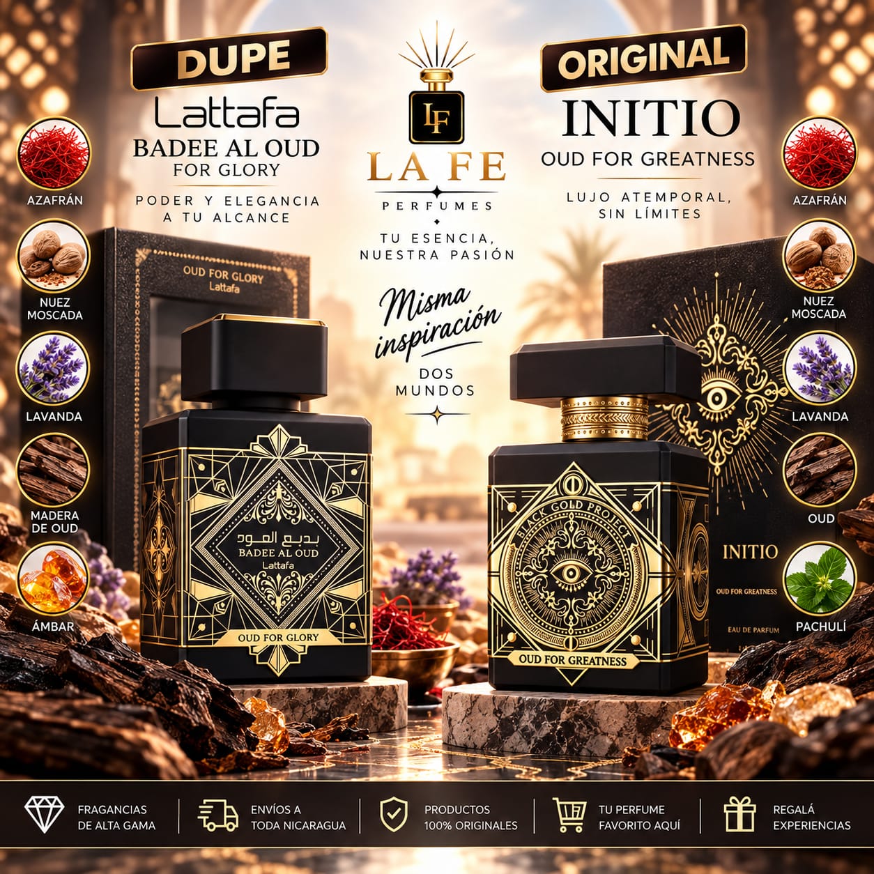 Lattafa Badee Al Oud For Glory Men 100ml EDP